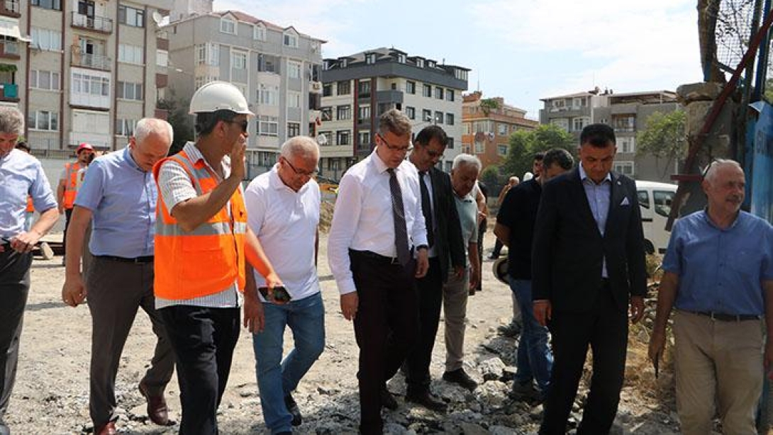 Güngör Tekiner Okul İnşaatı Temel Atma Töreni
